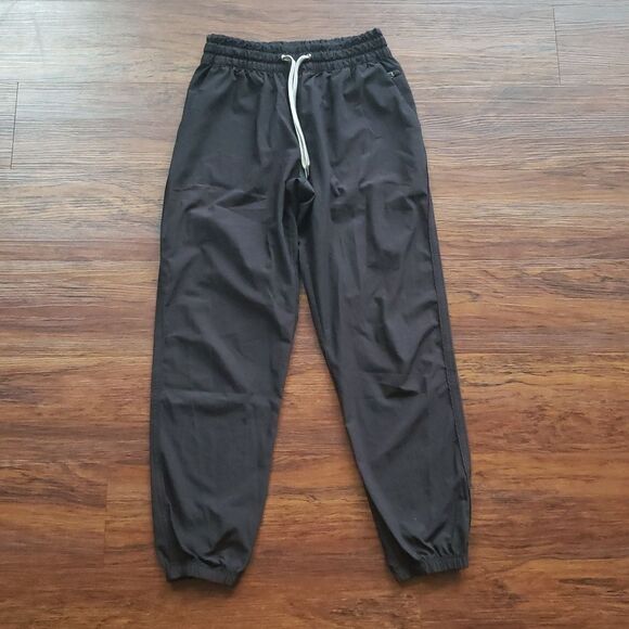 Vuori Pants - Vuori Women's Black Relaxed Chic Edgy Feminine Athleisure Comfy Pants Size XS